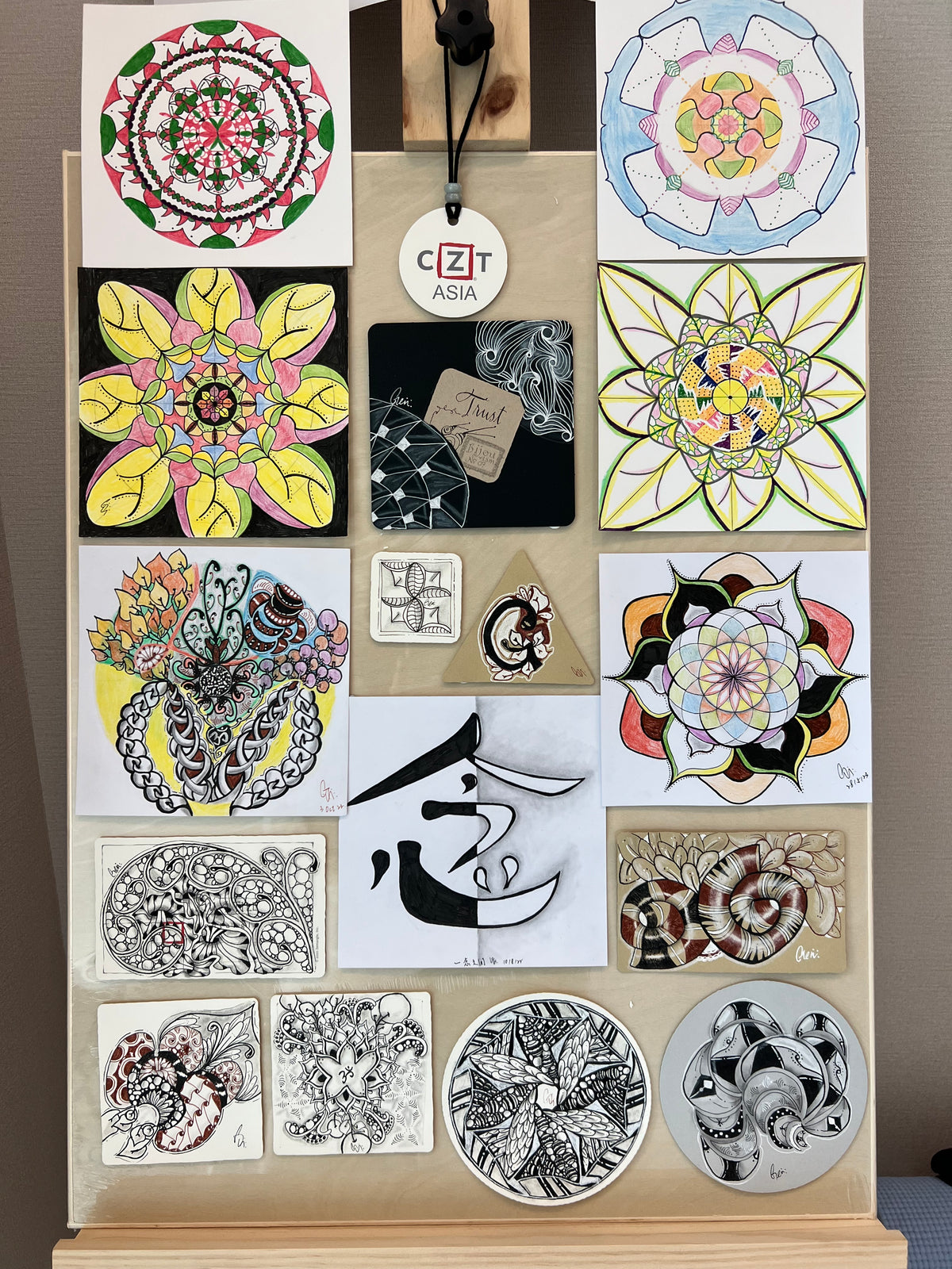 Zentangle® 禪繞畫